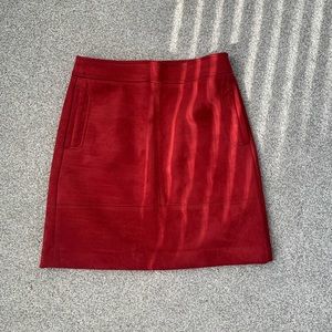 LOFT suede like skirt. Size 00